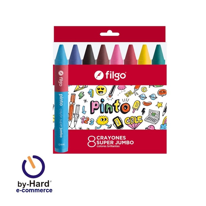 Crayones Filgo Pinto Super Jumbo x 8