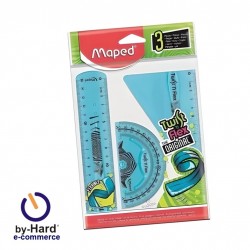 Set de Geometria Maped Twist Flexible 3 Piezas