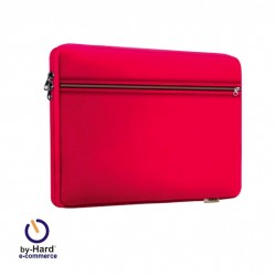 Funda CDTEK Neoprene Notebook 15´´ con Bolsillo Rojo