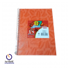 Cuaderno Laprida Nº 7 Espiralado Naranja