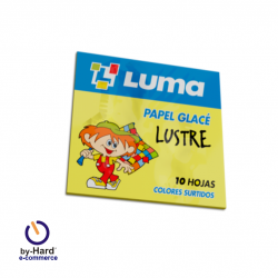 Papel Glace Luma Lustre x 10