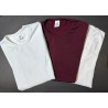 Camiseta Termica Blanca/Bordo