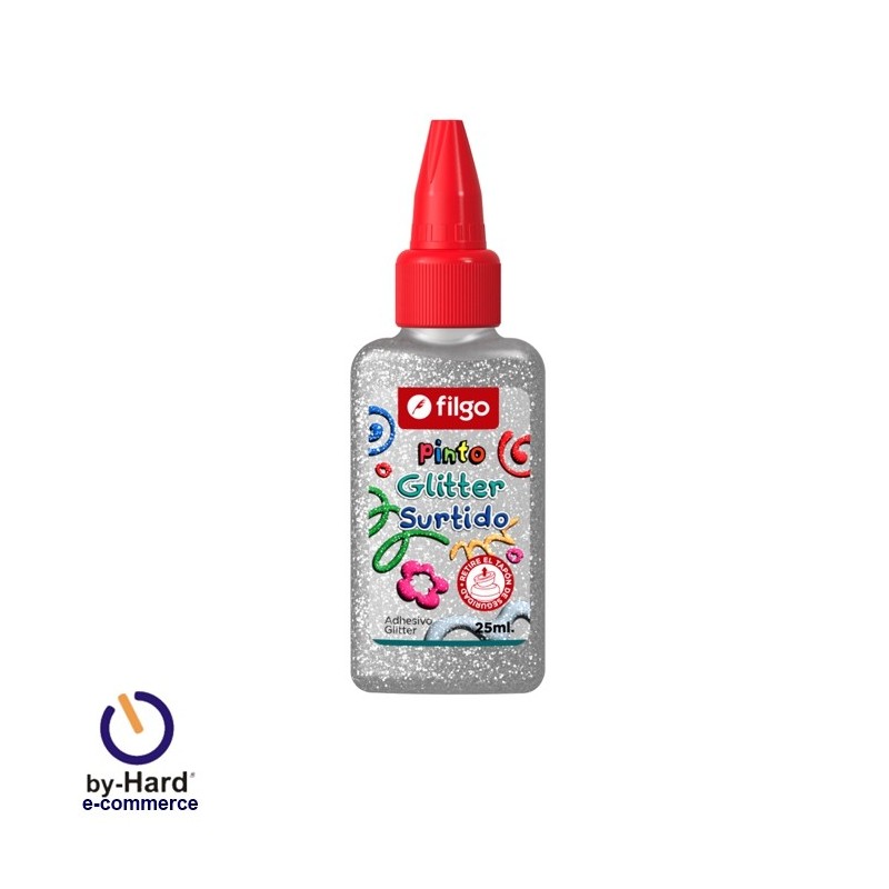 Adhesivo con glitter Filgo x 25 grs.