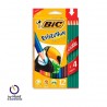 Lapices Colores Bic Evolution 12+4